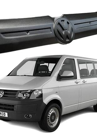 Зимняя заглушка на решетку радиатора volkswagen transporter t-6 2015 - (верх)