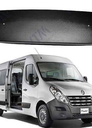 Зимняя заглушка на решетку радиатора матовая renault master 2011- 2014 (решетка)