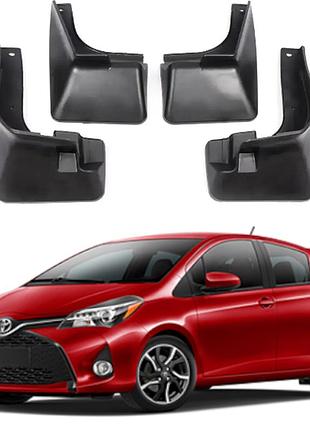 Брызговики для авто комплект 4 шт toyota yaris 2013-2020 ( передние и задние )