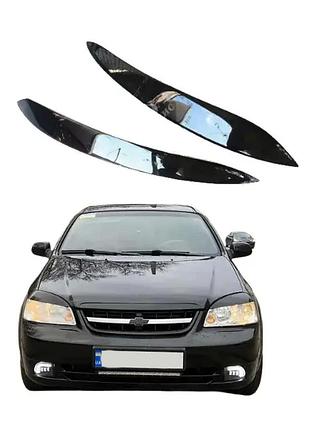 Реснички на фары chevrolet lachetti 2004-2013 av-tuning