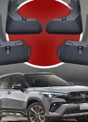 Бризговики toyota corolla cross 2022- (полный кт 4-шт), кт. avtm