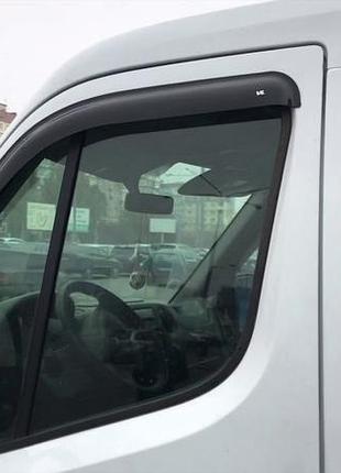 Дефлектори вікон вітровики на renault master iii 2010 — (скотч) av-tuning