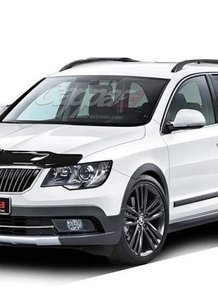 Дефлектор капота (мухобійка) skoda superb 2014-2015 (шкода суперб) 7370k997