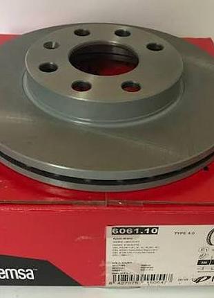 Тормозные диски на daewoo lanos, sens, 13" remsa