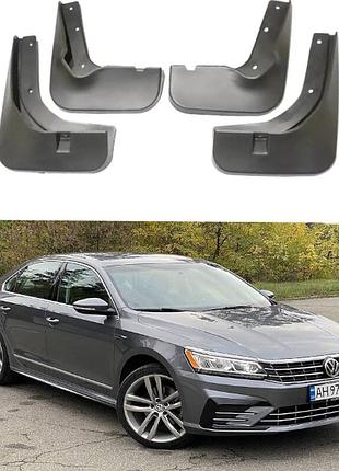 Брызговики для авто комплект 4 шт volkswagen passat b8 usa 2015-2019 (передние и задние)