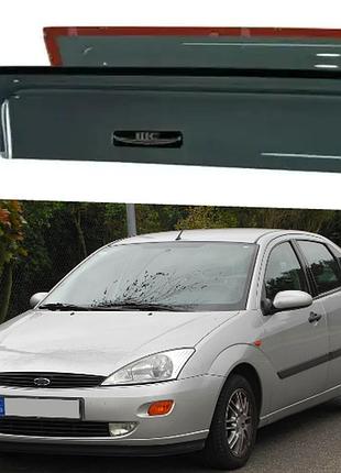 Дефлектори вікон вітровики для авто ford focus i седан 5d 1998-2004 (скотч) hic