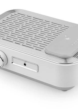 Витяжка з нера фільтром bucos cyclone v3-b 100w з акумулятором (біла)