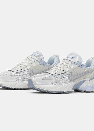 Nike v2k runtekk white blue 3