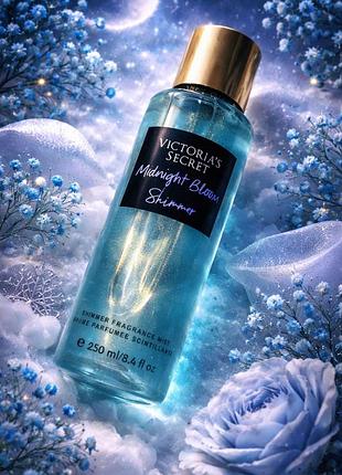 Парфумований спрей для тіла victoria`s secret midnight bloom shimmer