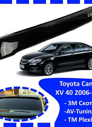 Дефлектор заднього скла toyota camry xv 40 2006-2011 (скотч) av-tuning