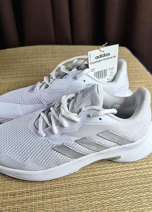 Оригинальный 100% женские кроссовки adidas courtjam control w.(размер 382⁄3-24,5см).