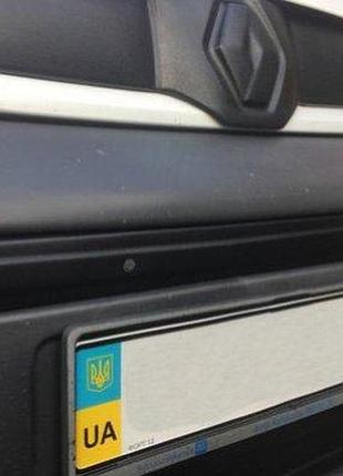 Зимова накладка на решітку бампера (матова) renault trafic 2006-2015 (середина). заглушка решітки бампера