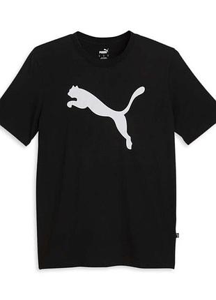 Чоловіча чорна футболка puma розмір l оригінал