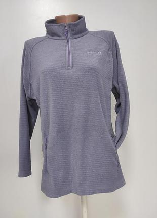 Женская флисовая спортивная кофта с карманами l/xl