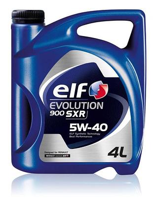 Синтетична моторна олива elf 5w40 evol 900 sxr (4 л)
