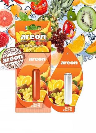 Ароматизатор на зеркало жидкий 5мл areon perfume "фруктовый"