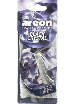 Ароматизатор на зеркало жидкий 5мл areon perfume "черный кристал"