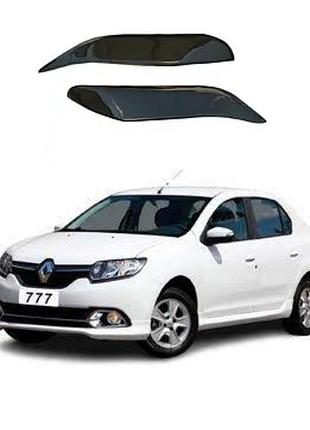 Вії на фари renault logan i рестайлиг 2008-2014 anv