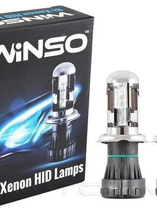 Ксенонові лампи winso h4 6000k 35 w (к-т 2 шт.)/ лампа ксенонова