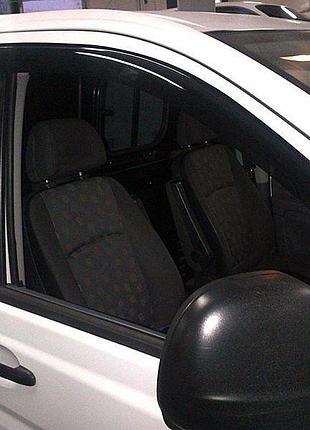 Дефлектори вікон, вітровики на mercedes vito ii 2003-2018 (скотч) av-tuning