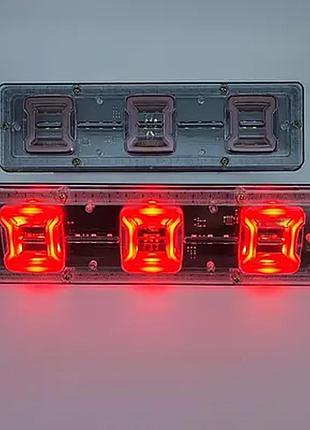 Комплект задних фонарей led 29 см (g-wd26) 12v — 2 шт. для прицепов и грузовиков