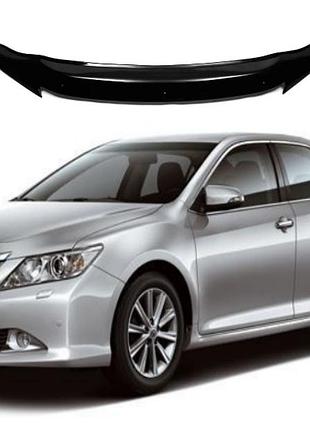 Дефлектор капота мухобойка на toyota camry v50 2011-2014 (тойота камри) eurocap