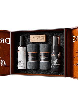 🧴 очиститель кожи polychrom 2020 craftbox — набор для ухода за кожей авто 🚗🧽