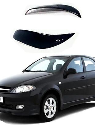 Реснички на фары chevrolet аvео ііі, vida (t250) сед 2006-2012 av-tuning