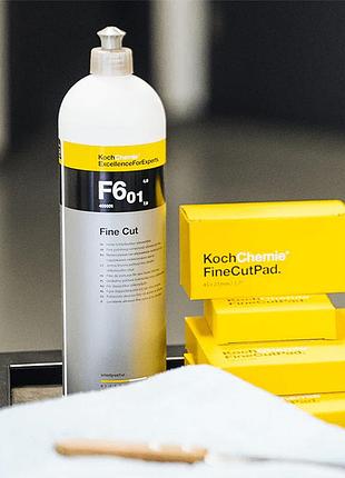 Полироль кузова koch f6.01 fine cut — паста мелкозернистая среднеабразивная (250 мл)