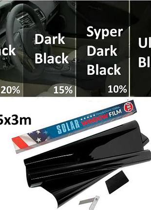 Тонувальна плівка. тонувальна плівка 0.5*300 "jbl" super dark black