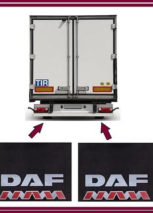 🚛 брызговики 330×470 мм daf — грязезащита и брендовый акцент