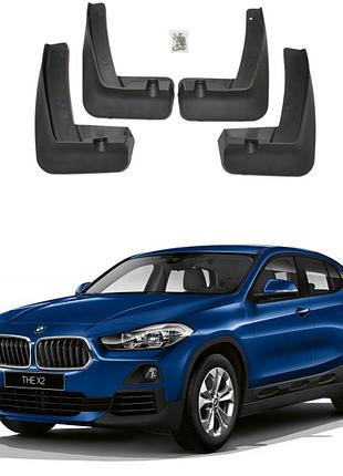 Брызговики для авто комплект 4 шт bmw x2 (f39) 2018 - 2023 ( передние и задние) avtm