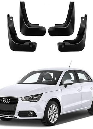 Брызговики для авто комплект 4 шт audi a1 2010-2014 ( передние и задние) avtm