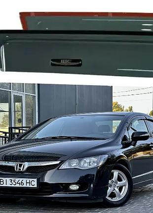 Дефлекторы окон ветровики для авто honda civic седан 2006-2012 (скотч) hic