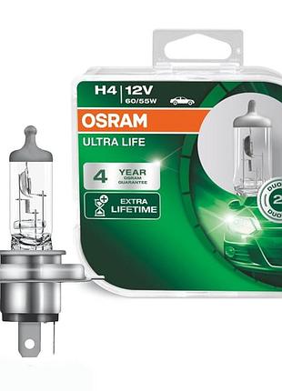 Лампа н4 12v 60/55 (43) osram ultra ife (2шт)