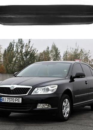 Зимняя заглушка на решетку бампера skoda octavia a5 2010-2014 (нижняя)