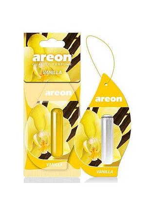 Ароматизатор на зеркало жидкий 5мл areon perfume "ваниль черная"