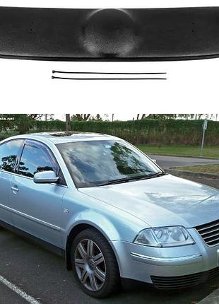 Зимова заглушка на решітку радіатора volkswagen passat b5 2000-2005 (верх) матова
