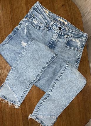 Жіночі джинси skinny levis 27/28