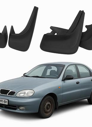 Бризговики elegant для daewoo lanos (комплект 4 шт: передні + задні)