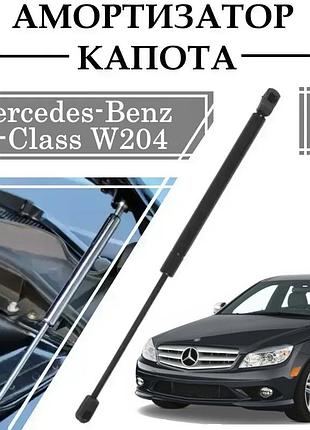 Амортизатор капота mercedes-benz c-class w204 2007-> 350n/ 650mm 1 шт ( газовий упор )