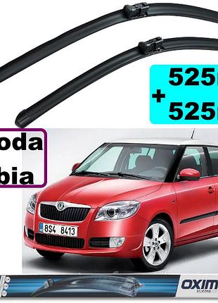 Щітки склоочисника skoda fabia/roomster 07-15,кт 2 шт.
