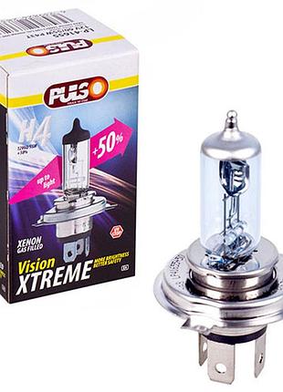 Лампа pulso/галогенная h4/p43t 12v60/55w+50% x-treme vision/c/box (lp-41655)
