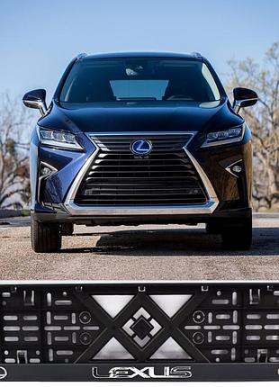 Рамка под номер, авторамка номерного знака хром. надпись "eurotermix" lexus