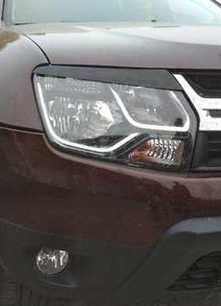 Вії на фари renault duster 2010-> anv