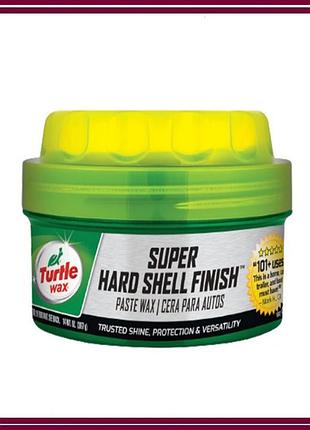 Поліроль кузова turtle wax супер твердий віск (397 мл)