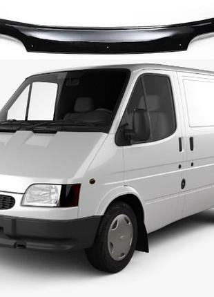 Дефлектор капота мухобойка на ford transit 1994-2000 (форд транзит) eurocap