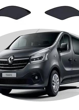 Реснички на фары renault trafiс ii, opel vivaro i фургон 2001-2014 av-tuning