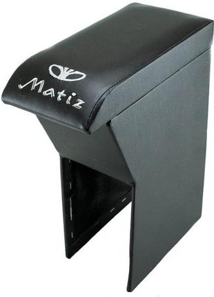 Подлокотник daewoo matiz с логотипом черный