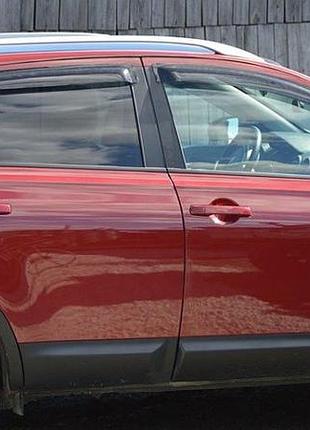 Дефлекторы окон, ветровики на nissan qashqai i 2006-2014 (скотч) av-tuning